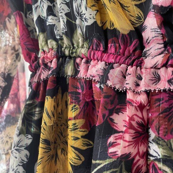 ADELYN RAE Orla Lace Up Ruffle Mini - Size XS - Picture 5 of 9